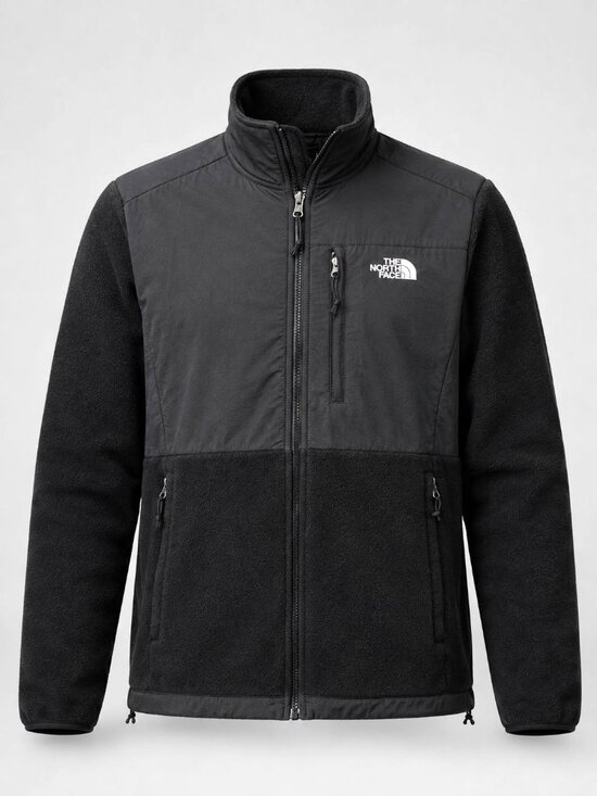 The North Face Jackets & Blazers - The North Face Womens Large Denali Jacket Black Fleece Polartec Nylon Full Zip